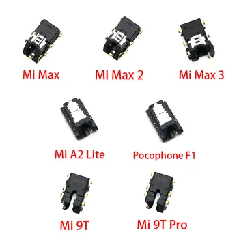 Slúchadlá Slúchadlá Audio jack Flex Kábel Páse s nástrojmi Pre Xiao Mi 9T Pro A2 Lite Max 2 Pocophone F1 Náhradný Diel Diely