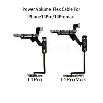 Pre iPhone 14 Pro Max Power On Off Tlačidlo Flex Kábel Prepínač Strane Tlačidlo Tlačidlo pása s nástrojmi Flex Kábel napájací objem flet kábel