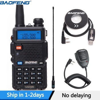BaoFeng UV-5R Duálne Pásmo VHF/UHF136-174Mhz&400-520Mhz Walkie Talkie obojsmerné rádiové Baofeng Ručné UV5R Ham Prenosné Rádio CB