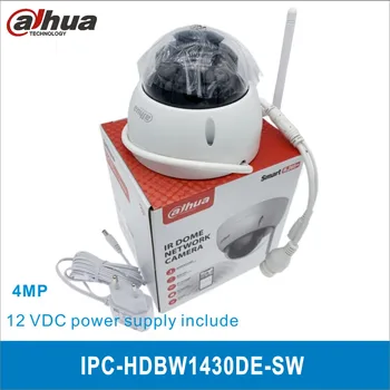 Dahua Pôvodné IPC-HDBW1430DE-SW 4MP IČ Pevnou ohniskovou Wi-Fi Sieťová Kamera Dome