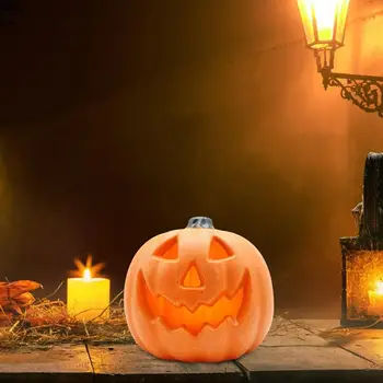 Halloween Slávnostné Pumkin Svetlo Lampy Pumplin Navrhnutý Tak, Led Svetlo, Ozdoby Na Batériový Halloween Strašidelné Nočné Osvetlenie, Slávnostné
