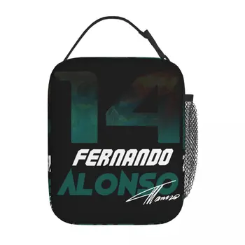 Fernando Alonso Produkt Izolované Obed Tote Bag Práce Potravín Box Prenosný Nový Príchod Chladnejšie Tepelnej Lunch Box