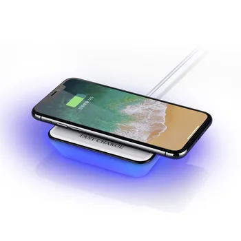 Magické Nočné Svetlo Bezdrôtovú Nabíjačku bezdrôtová nabíjačka je kompatibilná so všetkými QI štandardné mobilné telefóny a príslušenstvo nabíjačky