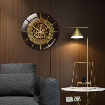 Kreatívne jednoduché vietor okrúhle nástenné hodiny troch-dimenzionální akryl-kreatívne hodiny, spálne, obývacia izba domáce dekorácie