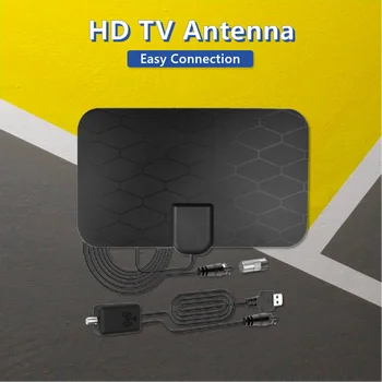 Digitálne Vnútorné HDTV Mriežky Antény HD s Vysokým Rozlíšením 29 DBI 4K*8K HDTV Pre TV Box DVB-T2 Podporu Spálňa Auto Čln