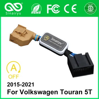 Pre Volkswagen Touran 5T 2015-2021 Auto Smart Auto Stop Canceller Automatický Štart / Stop Motora Kvapiek Prístroj Vypnúť Kábel