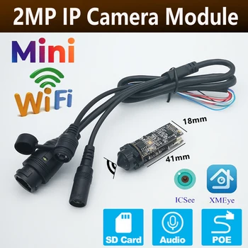 DIY WiFi Kamera HD 1080P Cctv Bezdrôtové Kamery Modul POE Cmos Mini IP Kamera Ftp Rtsp Onvif Xmeye Icsee APLIKÁCIE, on-Line Monitoring