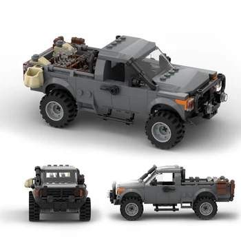 MOC Vojenské Série Špeciálne Operácie Technickej Vozidla stavebným Pickup truck Model Tehly HOBBY Hračky pre Dieťa Dary