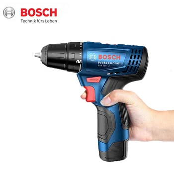 Bosch, a TO 120 Li Akumulátorové Elektrický Skrutkovač Power Vŕtačka 2-Rýchlosti Nastaviť Silné Vŕtacie Náradie Elektrické Vŕtačky