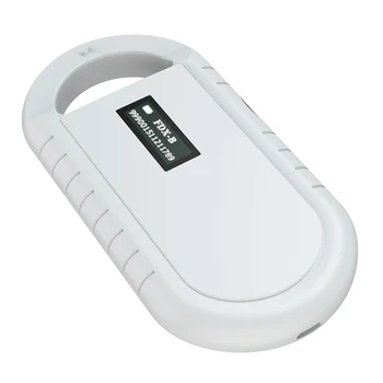 RFID Reader Pet Mikročip Skener, Ručné Zvierat Čip Prenosné Čítačky RFID Reader Podporuje ISO 11784/11785, FDX-B