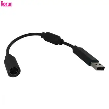 USB Odlúčených Kábel Pre Xbox 360 vylamovať Kábel S Filtrom Pre konzoly Xbox 360, Čierne