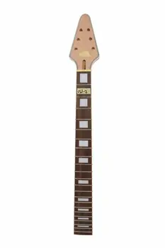 Nové Krku Gitary 22fret 24.75 palcový Flying V gitara Rosewood Hmatník UK