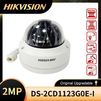 pôvodné Hikvision DS-2CD1123G0E-I IR Rozmedzí 30 M 2 MP Pevné Dome Sieťová Kamera Vysokej kvality štúdio