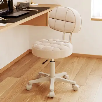 Rotujúce stolice zdvíhanie veľkých workchair kladka vlasy salon domácnosti kruhové operadlo stoličky bar make-up stolice office hra stoličky
