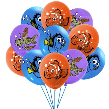10/20pcs hľadá sa Nemo Latexový Balón Dieťa Narodeniny Ballon Party Dekor Dodávky Cartoon Ryby Ryby Hračka Baby Sprcha Svadobné Decoratio