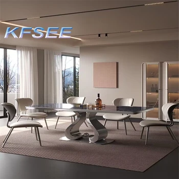 200*90*75 cm Domov Svoje Luxusné doplnky Kfsee Jedálenský Stôl