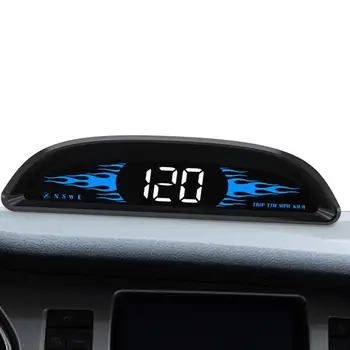 Digitálne GPS Tachometer Auto High-Definition Head-Up Displej Digitálny Auto Head-Up Displej GPS čelné Sklo Premietacie Tachometra