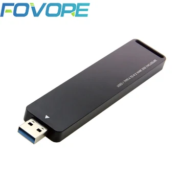 SSD Prípade NVME Na USB Adaptér 10 gb / S Usb 3.1 Gen 2 M. 2 PCIE SSD Typu-Karta Č Kábel USB Potrebné, Aby M2 (Solid State Drive) Tlačidlo M