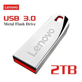 Lenovo 2TB USB Flash Disk 1 TB 512 gb diskom 256 GB OTG Kovové Pero Disk 128 GB USB kľúč Vodotesný vysokorýchlostné USB Flash Pre Laptop/Tabuľka
