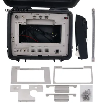 HamGeek Čierneho Plastu Nepremokavé Rádio Box pre XIEGU X6100/Elecraft KX2 a pre ICOM IC-705 Tri v Jednom, Rádio Box